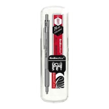 Scrikss Graph-x Metal 0,5 Mm Metal 3 Lü Saten Versatil Kalem Set