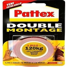 Pattex Double Montaj Bandı 120kg 19mmx1,5m