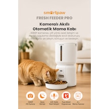 Smartpaw Fresh Feeder Pro Kameralı Akıllı Otomatik Mama Kabı Distribütör Garantili