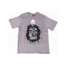 Breaking Bad No:2 Tişört Gri Çok Renkli