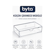 Şeffaf Mini Çekmece Organizer Kozmetik, Takı Ve Ofis İçin Çok Amaçlı Düzenleyici Kutu Şeffaf