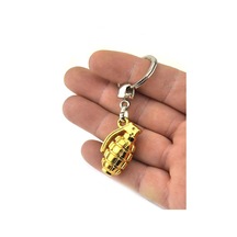 El Bombası Grenade Anahtarlık - Gold Görünümlü