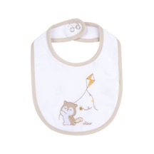 Chicco Bebek Nakışlı Mama Önlüğü 09101606000000 000033 Beyaz