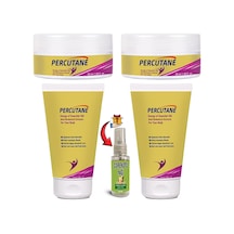 Percutane 2 Şer Tane Tüp + Kavanoz: Kapsikum Meyvesi Oleoresini Arnika Montana Çiçeği Articum Lappa Dulavratotu Kökü Kremi 50ml + Çörekotu Yağı