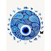 Ncpuzzles Nazar Boncuğu - 39 Cm X 39 Cm, Yapboz