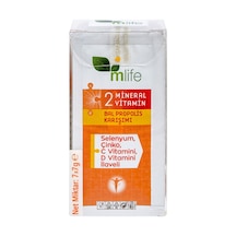 M Life 2 Mineral 2 Vitamin Bal Propolis Karışımı 7x7 G - 6 Adet Tarı