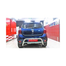Dacıa Sandero Stepway 2012-2020 Arka Koruma Barı Yüksek - 60 - U Model