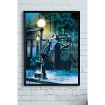 Pster13290 Singin In The Rain Film Afişi Çerçeveli Tablo 2 21x30cm