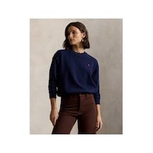 Polo Ralph Lauren Bisiklet Yaka Kadın Sweatshirt Lacivert