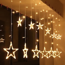 Sunlight 6'lı Yıldız Set Sarkıt Led Aydınlatma 8 Modlu Gün Işığı