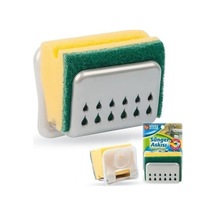 Buffer Pratik Mutfak Lavabo Vantuzlu Bulaşık Süngeri Askısı Aparatı Çok Renkli