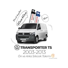 Vw Transporter T5 Ön Arka Silecek Seti 2003-2013 Bosch Aerotwin