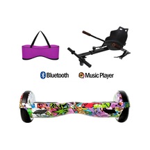 Citymate Elektrikli Kaykay Hoverboard Akıllı Denge 6.5 Inch + Hoverkart + Çanta Extrem51 Paket D04