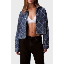 Calvin Klein Bayan Kot Ceket Lv047d749g Yy2 Mavi Mavi