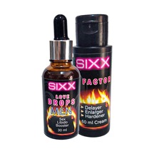 Sıxx 3x Etkişekillenme Kremi + 30 Ml Extradestek Erkekdamla