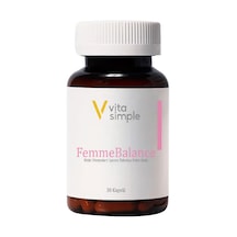 Vita Simple Femme Balance Bitkisel Ekstreleri İçeren Takviye Edici Gıda 30 Kapsül