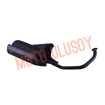 Egzoz Komple Honda Spacy 110 Alpha 110 Rmg Santa 125
