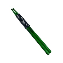 Midex Gfk-801gr 5a Bateri Baget Kırılmaz Polyemid Yeşil Renk Davul Bageti 5a Drumsticks