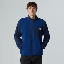 The North Face M Yumiori Full Zip Erkek Polar Mont-30508 Koyu Mavi