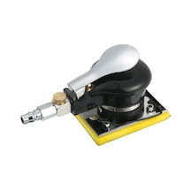 Springsun Pnömatik Hava Zımpara Makinesi: Kompakt Dikdörtgen Avuçiçi Oto, Pas, Ahşap 75x100mm