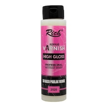 Rich Hıgh Gloss Su Bazlı Parlak Vernik 001 500 Cc