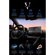 Toyota C-hr Hybrid 12.3 Inç Uyumlu Multimedya 9h Nano Anti-broken Ekran Koruyucu