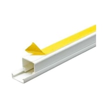 Metaksan Kkp-mt321212 ,12x12mm Beyaz/2mt Yapışkan Bantlı Kablo Kanal