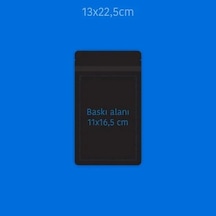Baskılı Parlak Siyah Alüminyum Doypack 1000 Adet