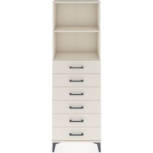 Arges Dolap 2 Raflı 6 Çekmeceli 60x30x182 Aytaşı-aytaşı Aytaşı