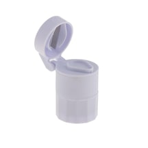 Dolıty Hap Tablet Öğütücü Bölücü Kesici Saklama Beyaz Beyaz