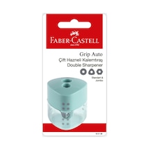 Faber Castell Blister Grip Auto Çift Hazneli Kalemtıraş - 7 Adet Tarı