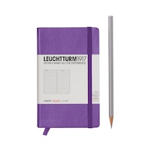 Mor Çizgili Defter Çok Renkli