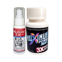 Maxsize 50 Ml Erkeğe Krem + Maximum Power Max White 30lu Katılık&en-boy-çap Bakım Seti