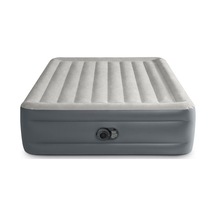 Intex Elektrikli Çift Kişilik Şişme Yatak Gri 152x203x46cm