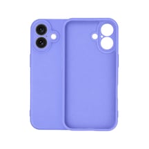 Apple Apple iPhone Uyumlu 16 Kılıf Nano İçi Kadife Silikon - Lila Diğer