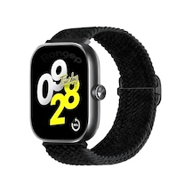 Classical Loop Xiaomi Redmi Watch 6/5/4/mi Band 10 Pro/9 Pro/8 Pro İle Uyumlu Örgü Kordon Konforlu Mi Band 10 Pro Kordon Terletmeyen Elastik Kumaşlı Redmi Watch 6 Kordonu Çok Renkli