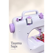 Evde Dikiş Ve Onarım İçin Pedallı Mini Dikiş Makinesi - Lisinya