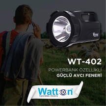 Profesyonel Avcı Feneri 30 W Gücünde Wt-402 Acı Kahve