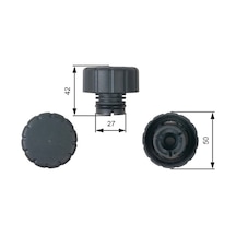 Gates Radyator Yedek Su Depo Kapagı Mercedes W168 W169 W245 W414 741030090 A1685010115