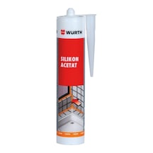 Würth Silikon Asetat Gri 310 Ml İç Mekan Tek Kompenentli