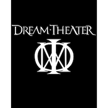 Zepplin Giyim Dream Theater Logo 3 Büyük Sırt Patch Yama Siyah