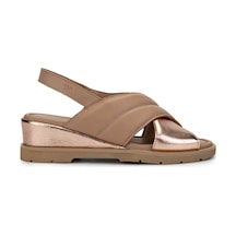 Tamer Tanca Kadın Hakiki Deri Nude Topuklu Sandalet 1109 M591 Bn Sndlt Y25 Nude/rose Nude