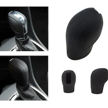 Volkswagen Seat Skoda Golf Dsg Silikon Vites Topuz Kılıfı Siyah