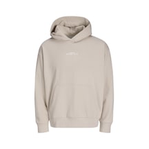 Jack & Jones Erkek Sirt Baskili Loose Fit Sweatshirt - Bay - 12298474 Çok Renkli