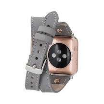 Bouletta Apple Watch Uyumlu Deri Kordon 42-44-45Mm Slim Double To (541986759)