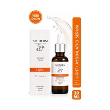 Soiderm Light+ Aydınlatıcı Serum - Hyalüronik Asit + Vitamin C