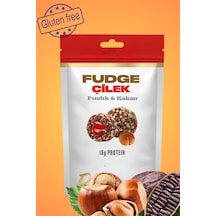 Fudge Fındık Kaplı Çilekli & Bademli Meyve Topları 110gr X3 Adet