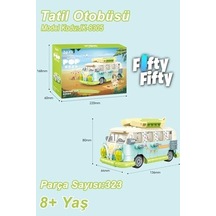 Jaki Maker Pop Tatil Otobüsü -jk8305 323 Parça Oyuncak Yapım Setinew