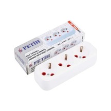 Pratik Üçlü Boş Kasa Priz Seti Ekonomik Paket