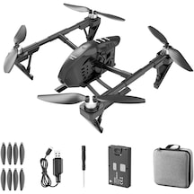 Ks66 Rc Drone Fırçasız Hd Kamera Uzaktan Kamera Optik Akış Quadcopter Tek Pil